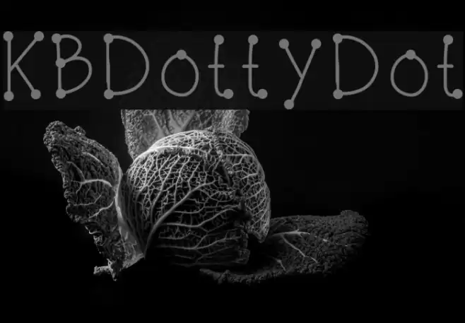 KBDottyDot Font examples