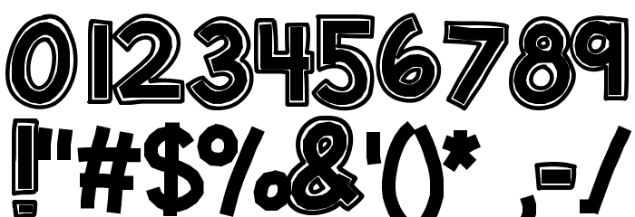 KBDunkTank Font OTHER CHARS