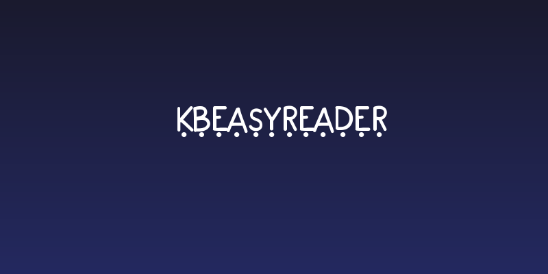KBEasyReader Social Header
