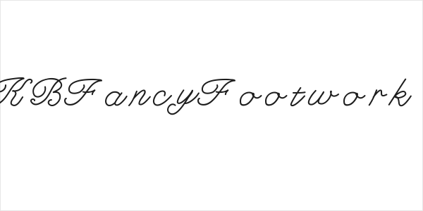 KBFancyFootwork Logo