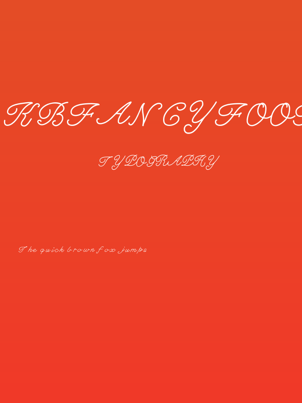 KBFancyFootwork Poster