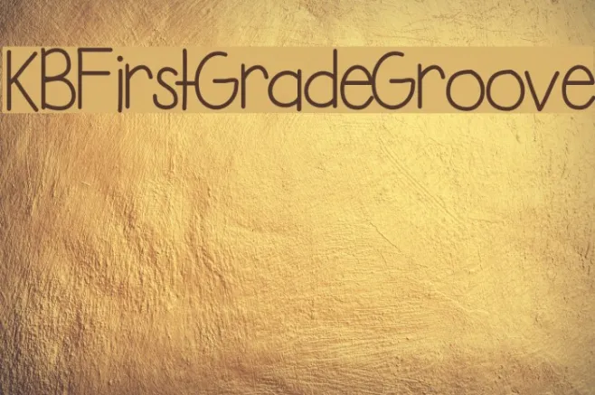 KBFirstGradeGroove Example 2