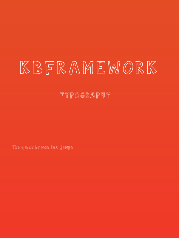 KBFramework Poster