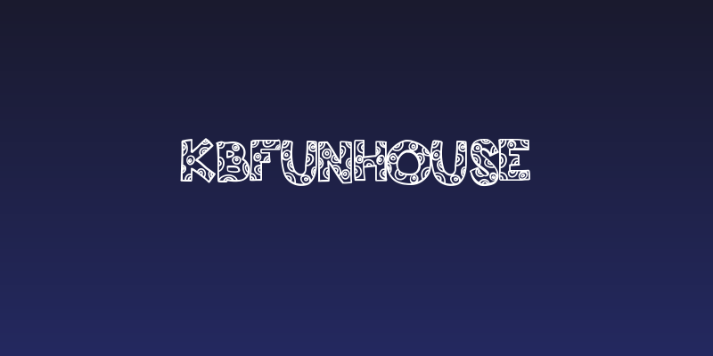KBFunHouse Social Header