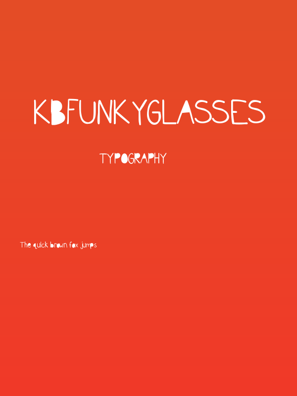 KBFunkyGlasses Poster