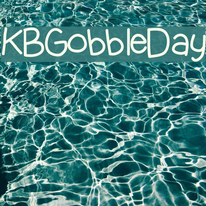 KBGobbleDay Example 2