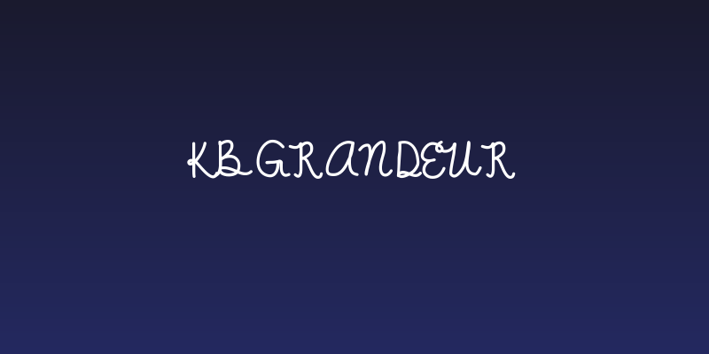 KBGrandeur Social Header