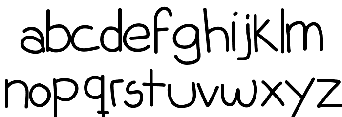 KBHabitsCanBeBroken Font LOWERCASE