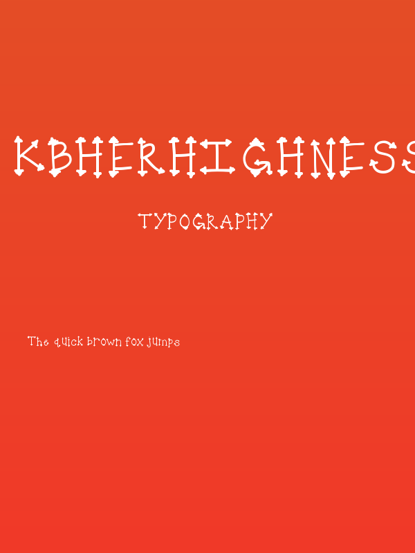 KBHerHighness Poster
