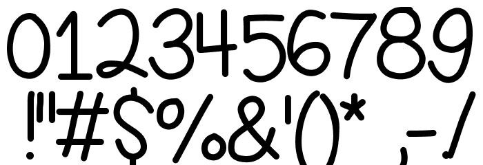 KBHoldthePhone Font OTHER CHARS