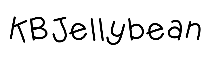KBJellybean  font caratteri gratis