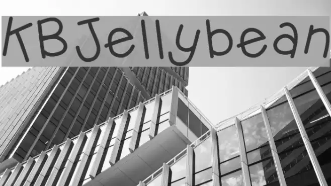 KBJellybean Font examples