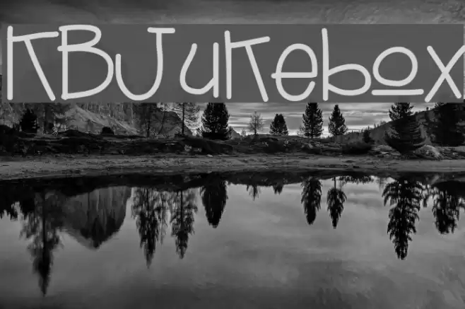KBJukebox Font examples