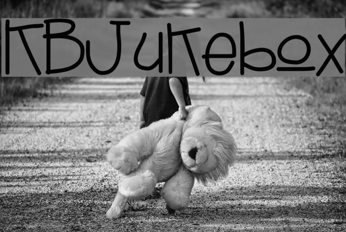 KBJukebox Font examples