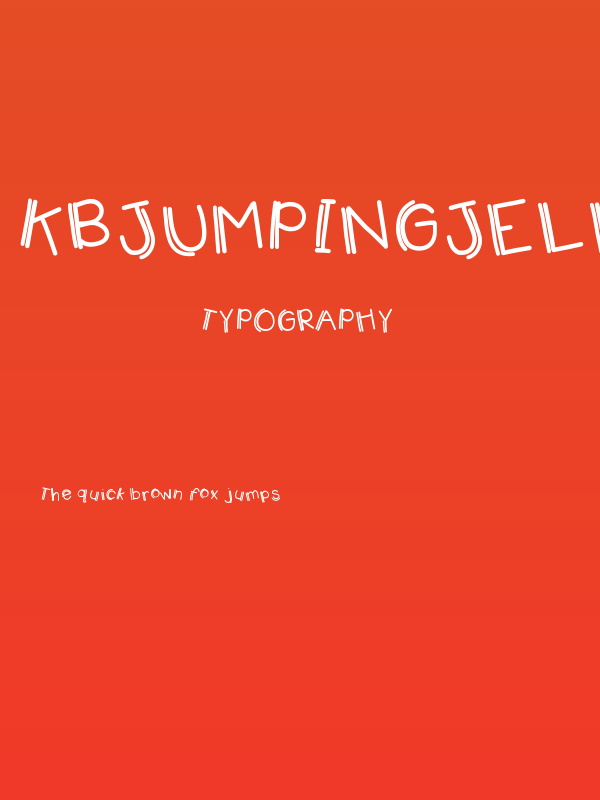 KBJumpingJellybeans Poster