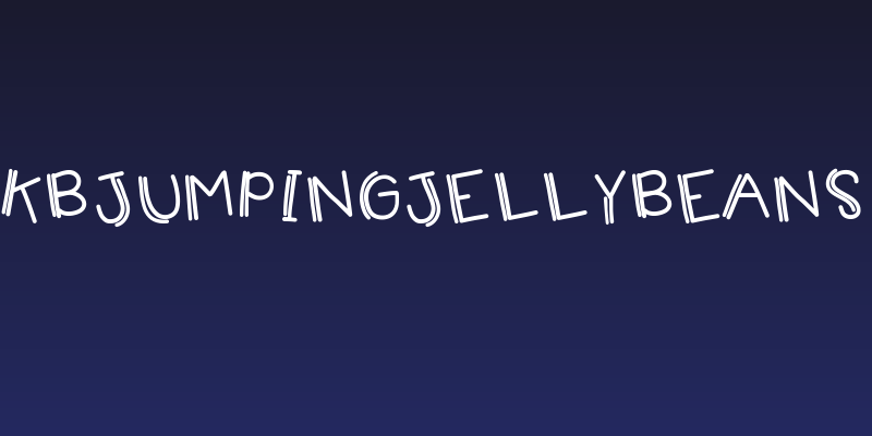 KBJumpingJellybeans Social Header
