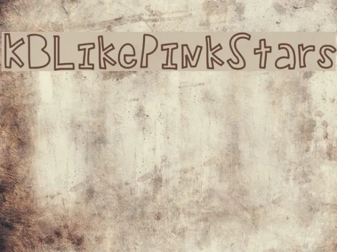 KBLikePinkStars Example 1