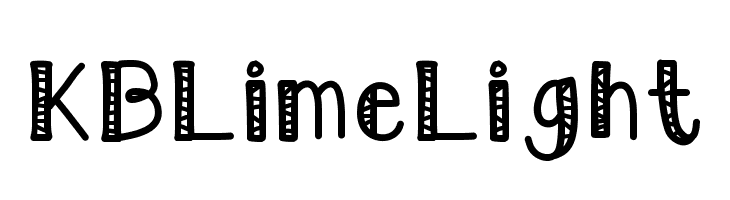 KBLimeLight  font caratteri gratis