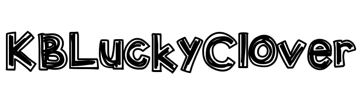 KBLuckyClover Font