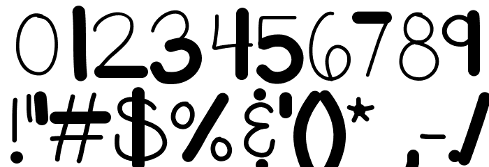KBMaRkerFacTorY Font OTHER CHARS