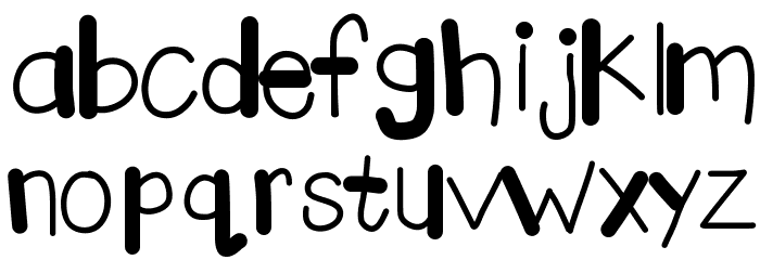 KBMaRkerFacTorY Font LOWERCASE
