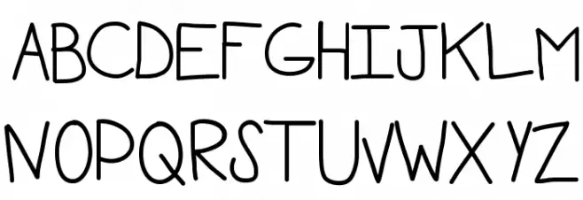 KBMisoSoup Schriftart Groß