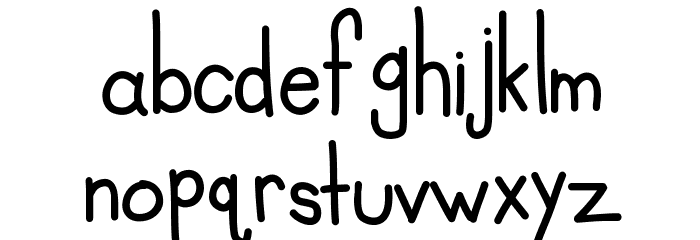 KBMisoSoup Font LOWERCASE