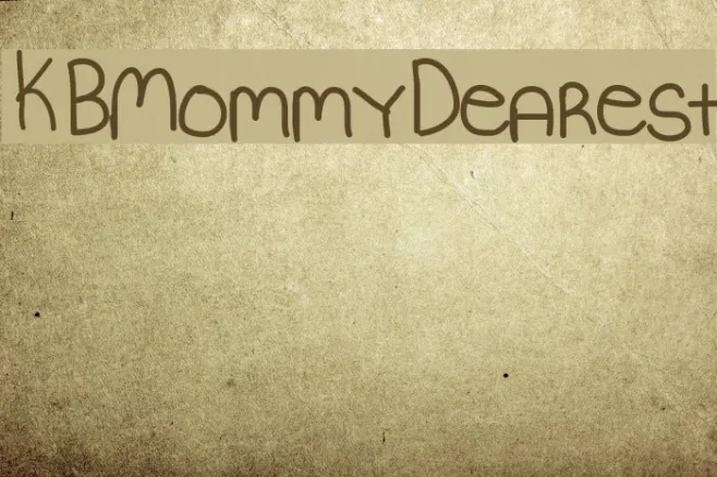 KBMommyDearest Example 3