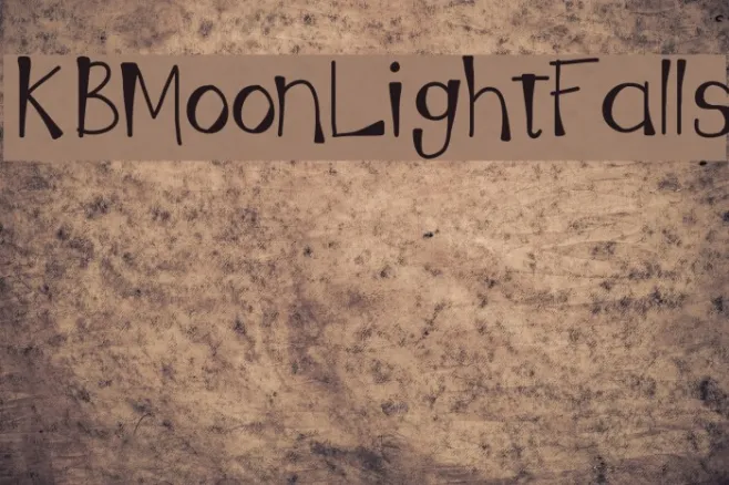 KBMoonLightFalls Example 2