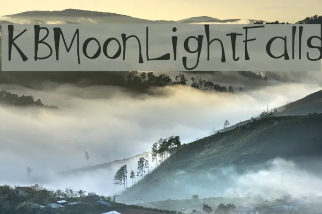 KBMoonLightFalls Example 3