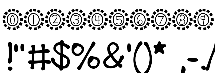 KBMosaic Font OTHER CHARS