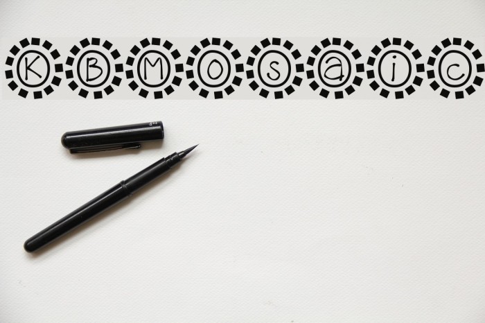 KBMosaic Font examples