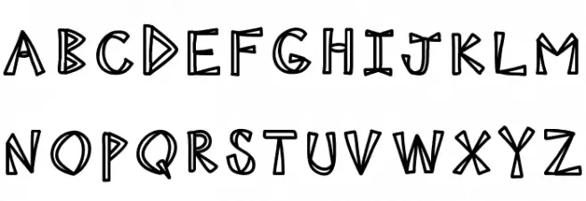 KBNINJAPOWER Font LOWERCASE