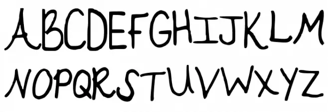 KBNeat Font Litere mari