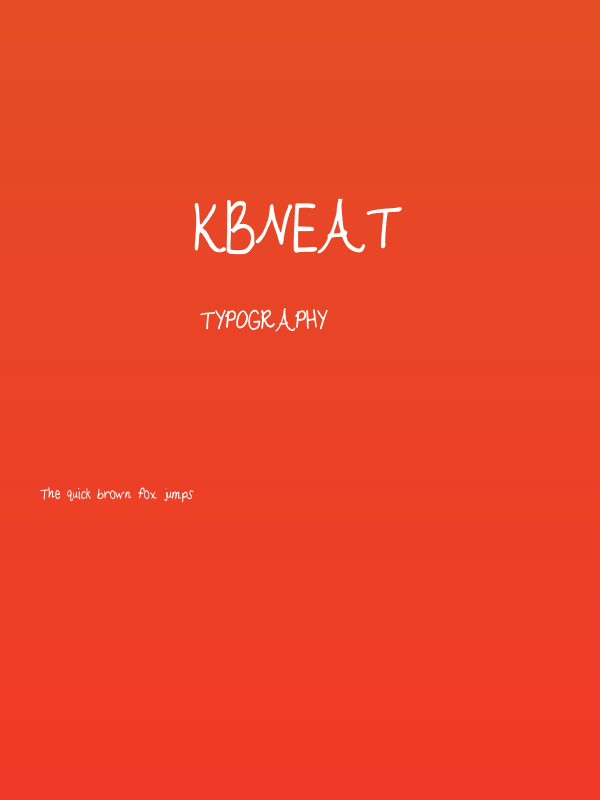 KBNeat Poster