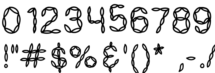 KBPastaForTwo Font OTHER CHARS