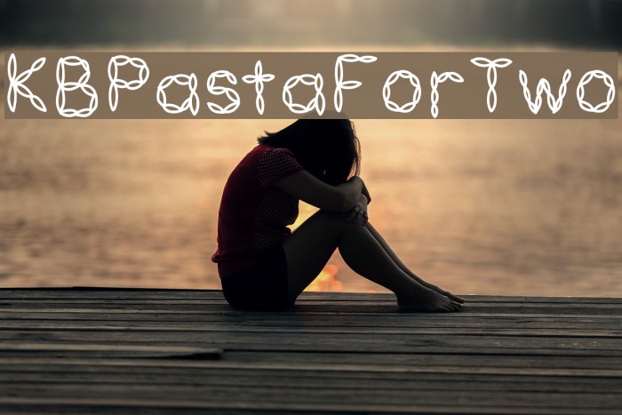 KBPastaForTwo Font examples