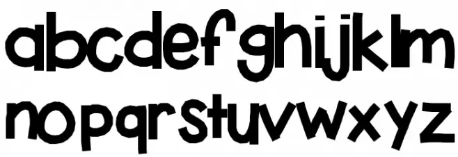 KBPayTheLady 字体 小写