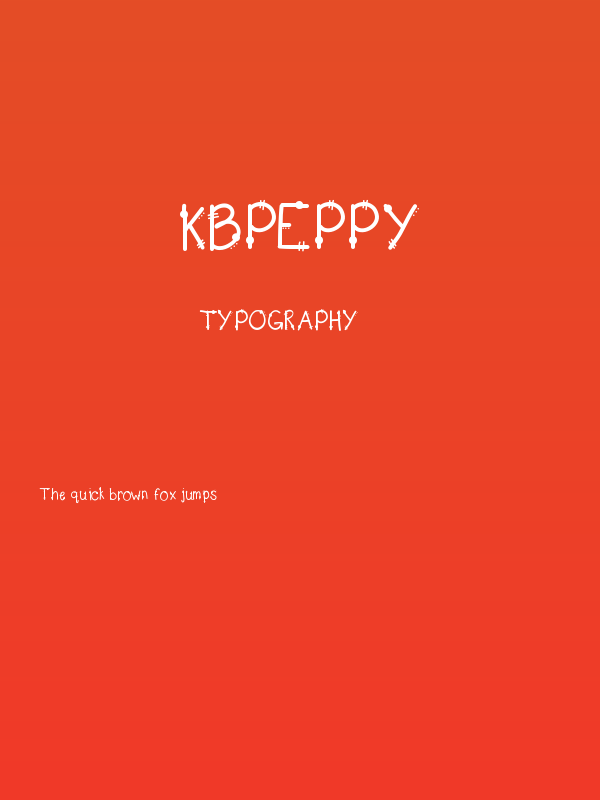 KBPeppy Poster