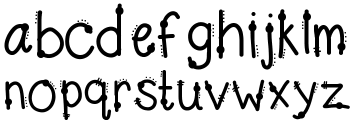 KBPeppy Font LOWERCASE