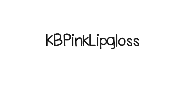 KBPinkLipgloss Logo
