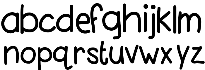 KBPinkLipgloss Font LOWERCASE