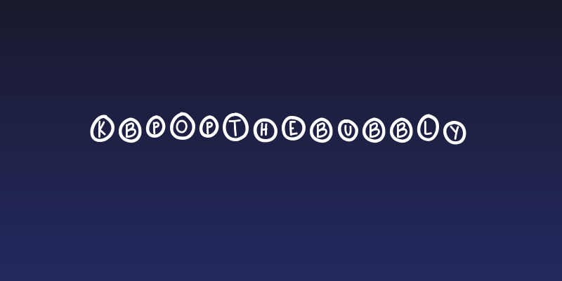 KBPopTheBubbly Social Header