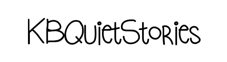 KBQuietStories  Free Fonts Download
