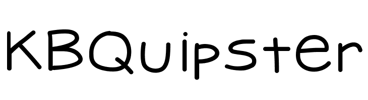 KBQuipster Font