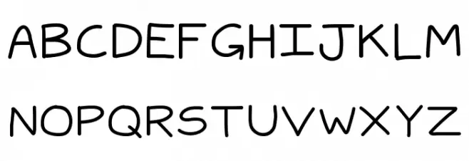 KBQuipster Шрифта ВЕРХНИЙ