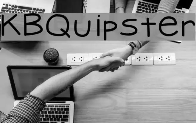 KBQuipster Font examples