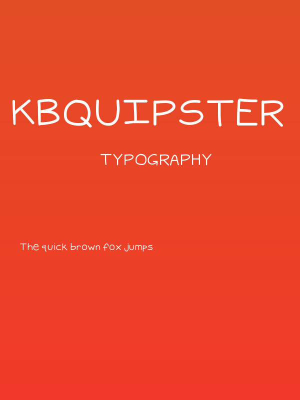KBQuipster Poster