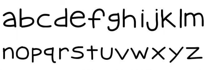 KBQuipster 字体 小写