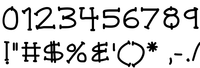 KBQuipstersFool Font OTHER CHARS
